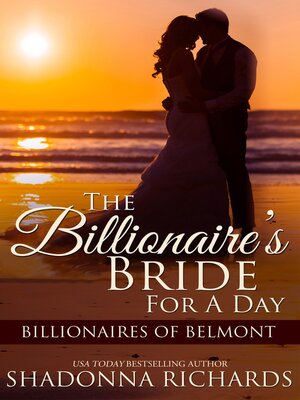 cover image of The Billionaire's Bride for a Day--Billionaires of Belmont Book 1